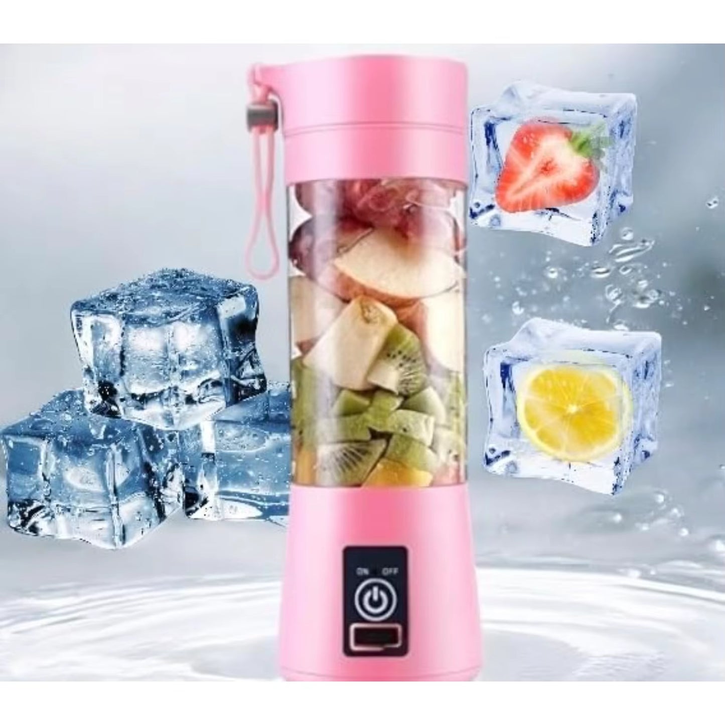 Portable Blender, Mini Personal Blender for Smoothies USB Rechargeable on the Go Mixer Blender Personal Size Rechargeable USB,