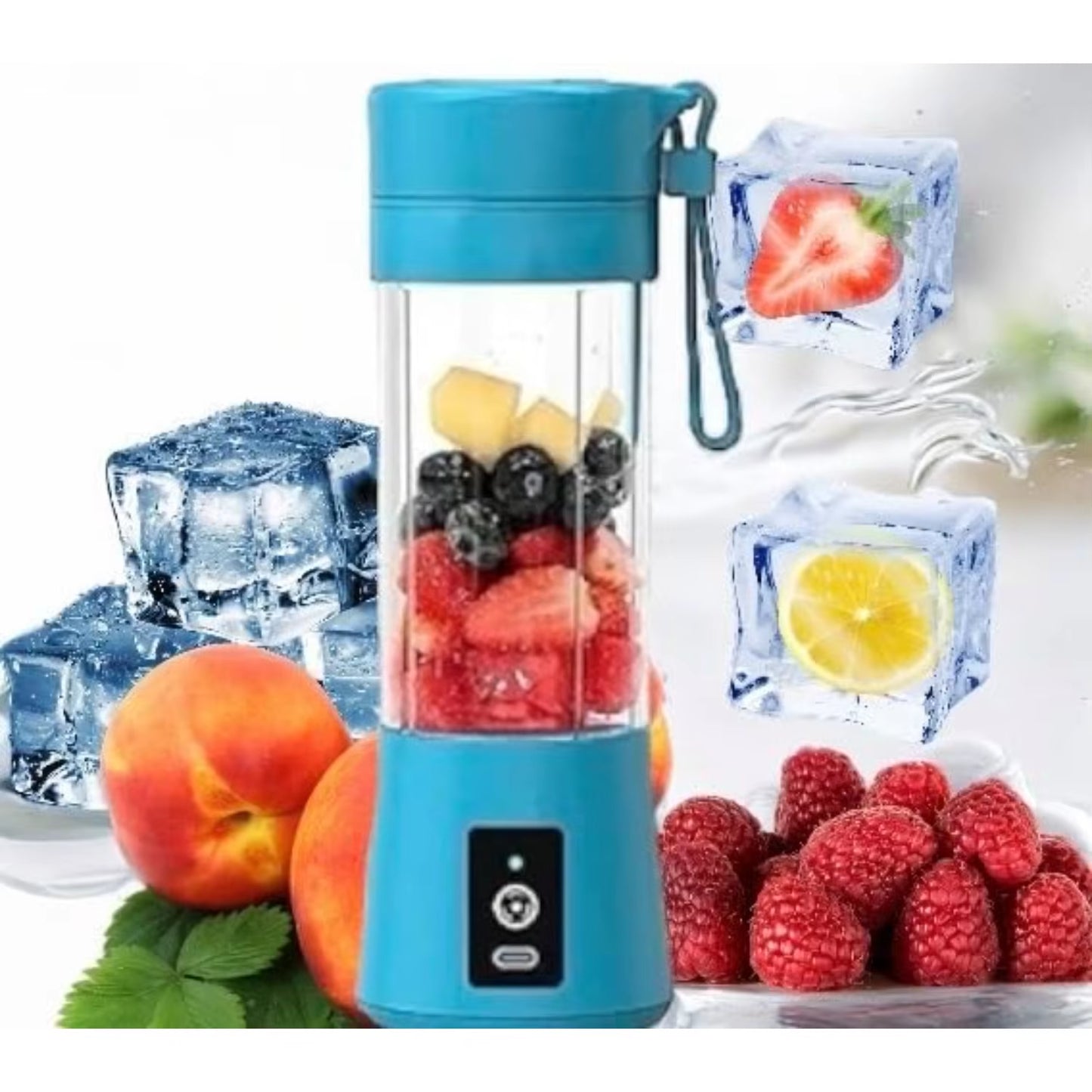 Portable Blender, Mini Personal Blender for Smoothies USB Rechargeable on the Go Mixer Blender Personal Size Rechargeable USB,